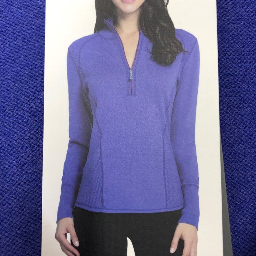 EDDIE BAUER WOMEN I/2 PULL OVER MOCK NECK SWEATER XL NWT